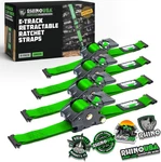 Heavy Duty Track Ratchet Tie Down Straps - 3033LB Breakstrength, 4 Pack. Fixed Price $216.99.