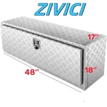 48"ALUMINUM Underbody Truck Trailer Pickup Storage. Fixed Price $209.99.