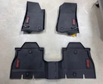2018-2026 Jeep Wrangler Jlu 4-DOOR Molded All Weather Slush Floor Mats. Gas Eng. Fixed Price $224.10.