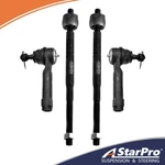 4PCS Front Inner Outer Tie Rod Ends For Dodge Caliber Jeep Compass Patriot. Fixed Price $32.99.