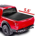 5.6' Frp Hard Tri-fold Tonneau Cover For 22-26 Toyota Tundra Truck Bed. Fixed Price $433.40.