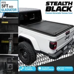 Stealth Black Premium Mrb Retractable Tonneau Cover For 2020-26 Gladiator 5FT. Fixed Price $1349.00.
