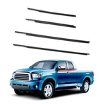 4PCS Car Door Glass Weatherstrip Belt Kit Exterior Window Moulding Trim Seal .... Fixed Price $63.09.