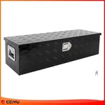 39"X13"X10" Pickup Truck Trunk Bed Tool Box Trailer Storage&lock Aluminum Bk. Fixed Price $111.99.