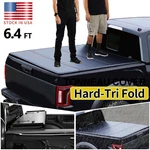 Hard Tri-fold Tonneau Cover For 03-26 Dodge Ram 1500 2500 3500 6.4FT Truck Bed. Fixed Price $408.49.