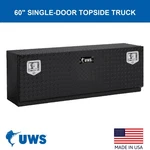 TBTS-60-BLK 60" Single-door Topside Truck Tool Box. Fixed Price $978.59.