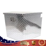 Silver 29" 15" 18" Aluminum Tool Box For Pick Up Trailer Truck Rv. Fixed Price $92.63.