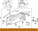 Gm Oem 13-26 Ats Quarter Panel Interior Trim-tie Down Cap 13269368. Fixed Price $27.36.
