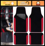Universal Fit Waterproof Faux Leather Car Floor Mats Anti-slip, Set 4 For. Fixed Price $41.99.