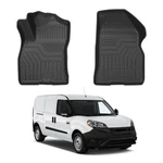 Mixsuper Front Floor Mats Compatible Ram Promaster City 2015-2022 , Black. Fixed Price $80.75.