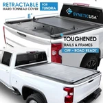 Syneticusa Mr Hard Retractable Tonneau Cover For 2007-2026 Tundra X-long Bed 8FT. Fixed Price $2199.00.
