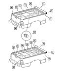 Genuine Mopar Tonneau Cover Hook Retainer 5086899AA. Fixed Price $30.95.