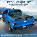 Fit Ford Ranger 2019 2020-2023 Tonneau Cover 5FT Hard Tri-fold Truck Bed. Fixed Price $283.97.