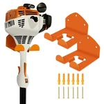 Flexi Rods Garage Organization Weed Eater Holder - 2 Brackets, Orange. Fixed Price $53.57.