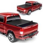 Soft Roll-up Truck Bed Tonneau Cover Fits 2002-2019 Dodge Ram 1500 8FT. Fixed Price $209.99.