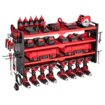 Vevor Power Tool Organizer Wall Mount 4-LAYER Drill Storage Rack 8 Holders. Fixed Price $53.90.