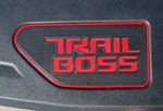 2019-2026 Silverado Sierra Stake Pocket Covers Dual Color Trail Boss Red. Fixed Price $24.99.