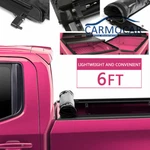 6FT Bed Tonno Pro Lo Roll Up Tonneau Cover 2019-2020 Ford Ranger. Fixed Price $124.97.