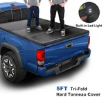 5FT 3-FOLD Hard Tonneau Cover For 2015-2024 Chevy Colorado Gmc Canyon Truck Bed. Fixed Price $349.00.