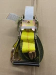 Pacific Cargo 2" X 30' Ratchet Strap With Hook 26040-WH. Fixed Price $24.99.