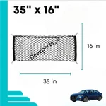 35" X 16" Nissan Altima 2013-2024 Double Heavy Cargo Net Envelope Organizer. Fixed Price $15.45.