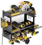 Power Organizer Wall Mount With Charging Station, Cordless Tools Hanger And. Fixed Price $86.88.