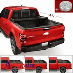 4.6FT Hard Tri-fold Bed Tonneau Cover Black 2022- Ford Maverick 3-FOLD. Fixed Price $320.97.