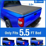 Tyger T1 Soft Roll-up Tonneau Cover For 2014-2021 Toyota Tundra 5.5' Bed. Fixed Price $207.00.