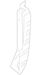 Genuine Nissan Truck Bed Panel Reinforcement K3328-9BFMA. Fixed Price $150.76.