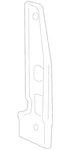 Driver Side Pickup Box Panel Rear Outer Front Reinforcement (15939587). Fixed Price $150.06.