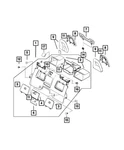 Genuine Mopar Storage Bin Door 6KC98U0DAA. Fixed Price $48.33.