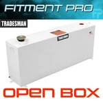 Tradesman Steel Rectangular Liquid Storage Tank Full Size White 100 Gal 83010T. Fixed Price $695.31.