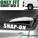 Topline For 2015-2022 Colorado/canyon Ft Short Bed Hidden Snap Tonneau Cover. Fixed Price $123.00.
