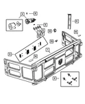 Genuine Mopar Bed Extender Lock Cylinder 68055957AA. Fixed Price $26.23.