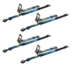 Mytee Products (4 Pack) 2" 8' Tie Down Ratchet Axle Straps With Snap Hooks,.... Fixed Price $99.10.