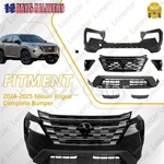 For 2024-2025 Nissan Rogue Front Grille & Bumper Cover Kit W/ Tow Hook Hole. Fixed Price $464.12.
