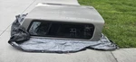 Century Truck Topper Camper Shell - For Pickup Gray Side Windows. Fixed Price $800.00.