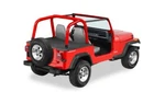 Bestop 90008-15 Black Denim Duster Deck Cover For 92-95 Wrangler Yj W/ Supertop. Fixed Price $179.99.