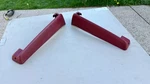 Oem Dodge Dakota Sport Red Front Seat Track Cover Trim Shields Lh Rh 1990-1993. Fixed Price $84.00.