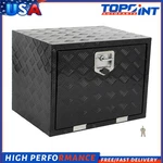 Aluminum 24"X 18"X18" Storage Tool Box W/2X Chain Fits Truck Garage Home Office. Fixed Price $139.65.