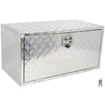 36"X 18"X18" Aluminum Storage Tool Box For Truck Garage Home Office W/2X Chain. Fixed Price $193.79.