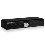 34.5" Black Aluminum Pickup Truck Bed Tool Box Trailer Storage. Fixed Price $79.95.
