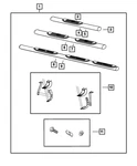 Genuine Mopar Side Step Bracket Kit Left Hand 68048823AA. Fixed Price $160.99.