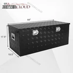 44"X19.5"X17.5" Heavy Duty Aluminum Truck Bed Rv Trailer Tool Box W/ Lock & Keys. Fixed Price $250.36.