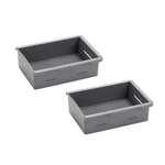 "decked Shallow Stash Bins 1.5L Gray Set Of 2 For Drawer System A0086-SSBN-GRY. Fixed Price $37.95.