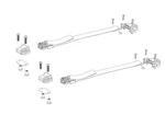 Industries PARTS-356A0003 Bakflip Buckle Kit Underside One Size, Silver. Fixed Price $25.40.