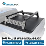 Soft Roll-up SR2 Tonneau Cover With T-slot Fit 2009-2026 Ram 1500 5.7FT + RACK03. Fixed Price $944.10.