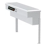 Trailfx 160481 Side Mount Tool Box 48X11-1/4X11" Bright Aluminum Single Lid. Fixed Price $335.06.