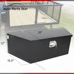 39"X12"X16.5" Black Heavy Duty Steel Tongue Truck Trailer Tool Box W/lock & Key. Fixed Price $170.40.