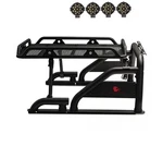 Black Horse WRB-001BK-PLB Warrior Roll Bar With 7.0" Led Flood Lights (4). Fixed Price $2344.35.